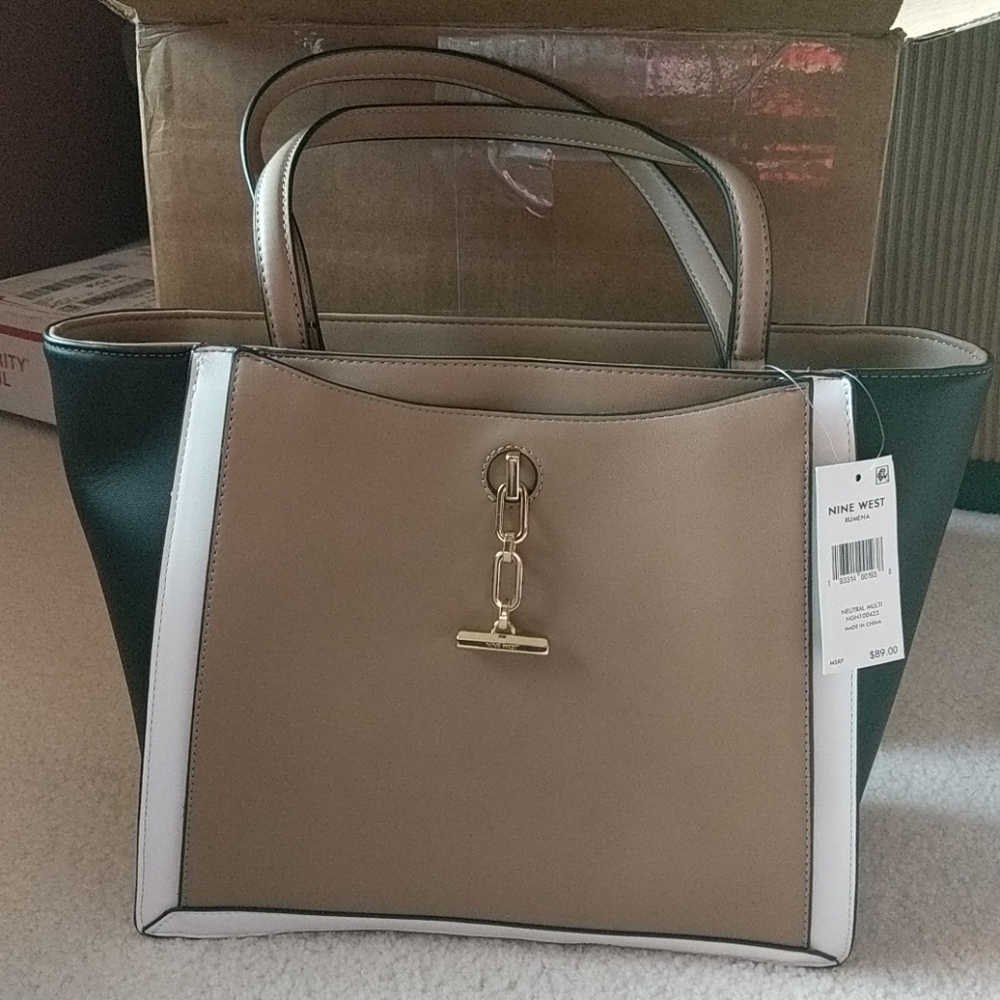 NWT Nine West women's Rumena tote